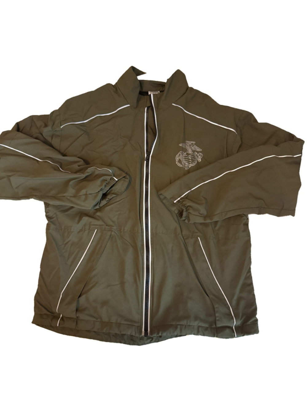 Marines Running Jacket Men’s Small Length Short Nylon Semper Fi